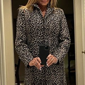 Coat - Leopard print - long, Mid length Jacket OBO ❤️